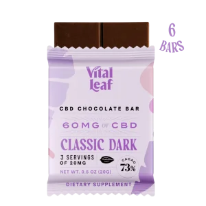 Classic Dark Mini CBD Chocolate Bars