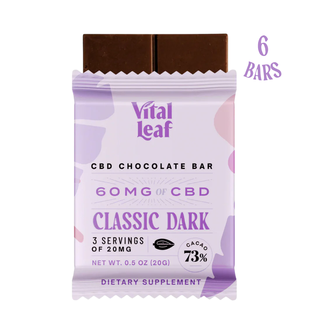Classic Dark Mini CBD Chocolate Bars